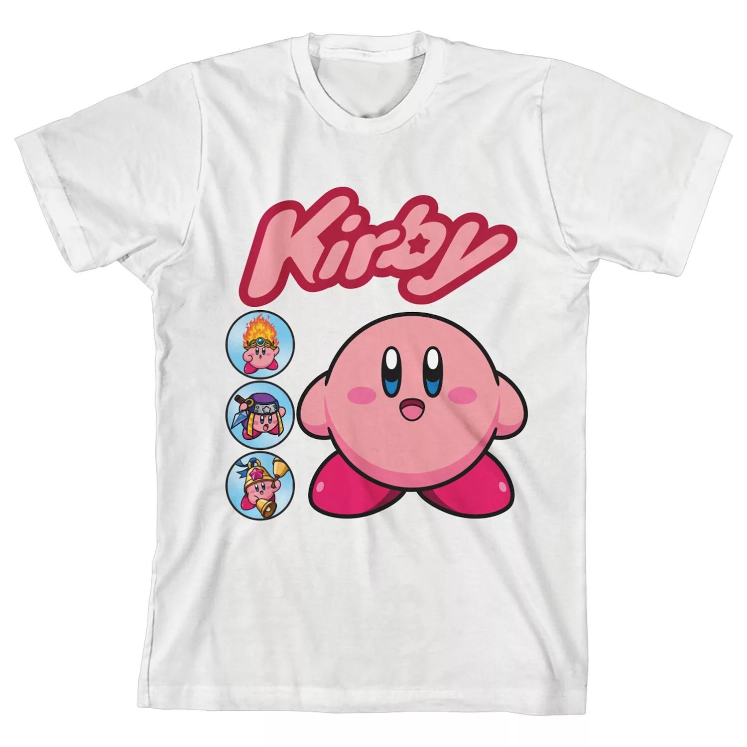 

Классическая футболка Kirby с рисунком аниме для мальчиков 8–20 лет Licensed Character