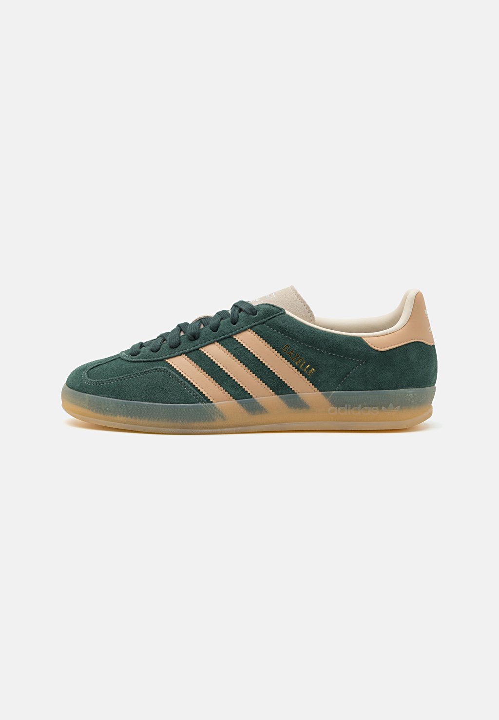 

Кроссовки GAZELLE INDOOR UNISEX adidas Originals, темно-зеленый