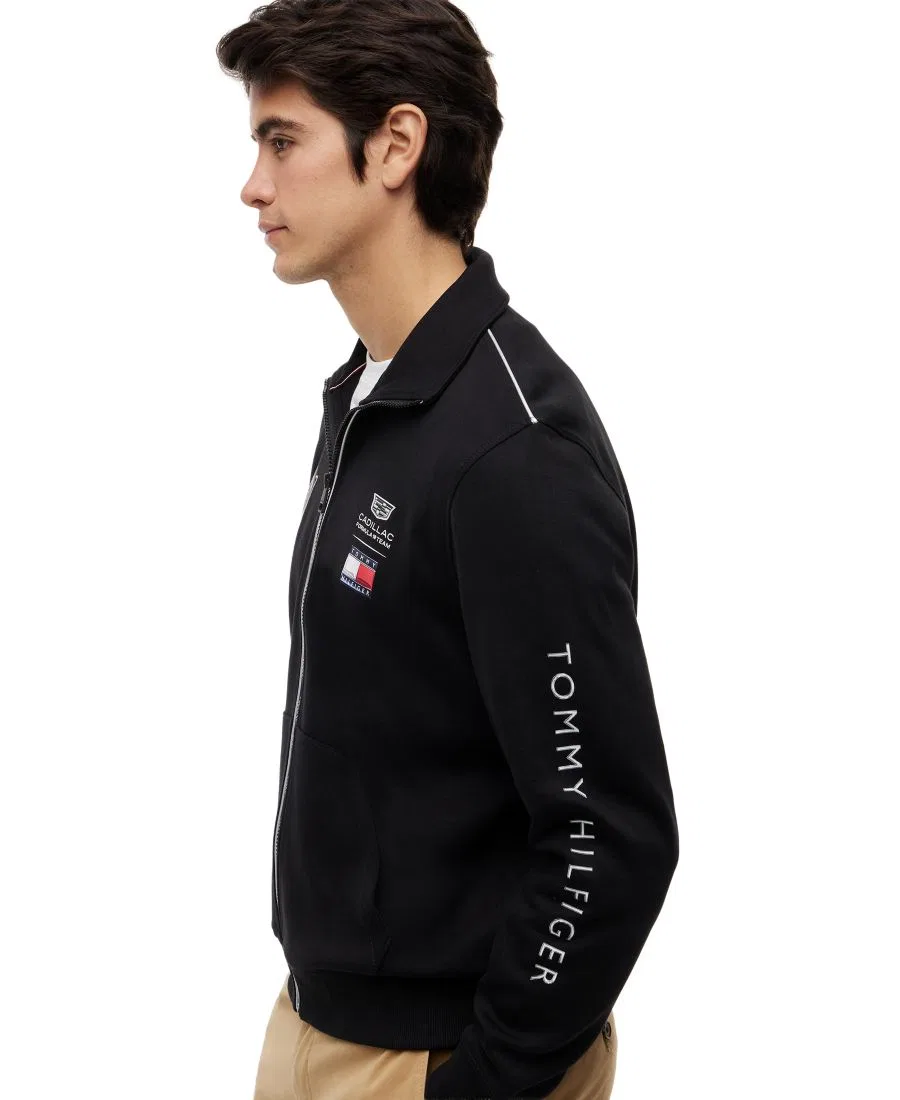 Мужская гоночная куртка Cadillac F1 Tommy Hilfiger, черный — фото 3