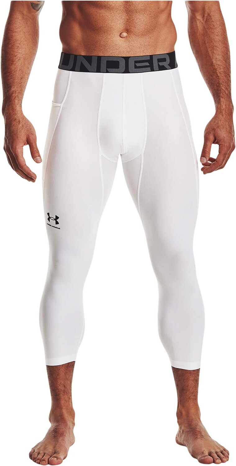 

Брюки Heatgear Armour 3/4 Leggings Under Armour, цвет White/Black
