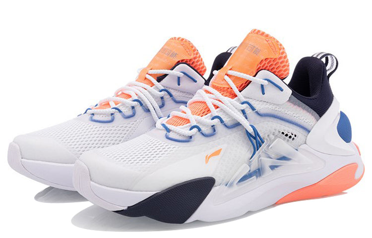 Кроссовки (WMNS) Li-Ning XinHuo Sport Leisure 'White Blue' — фото 3