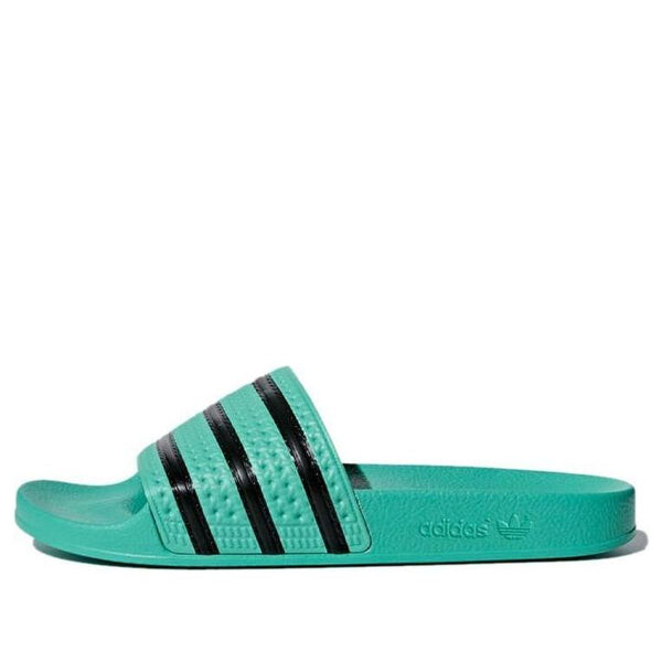 

Тапочки adilette slide 'hi-res green' Adidas, зеленый