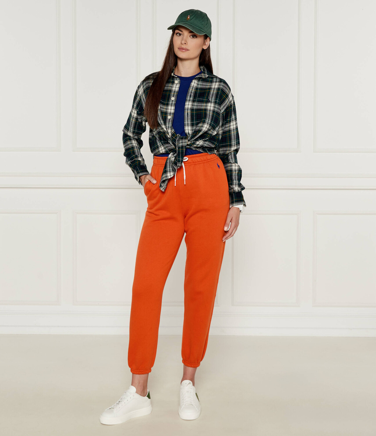 Спортивные брюки POLO RALPH LAUREN ATHLETIC Loose fit, оранжевый — фото 2