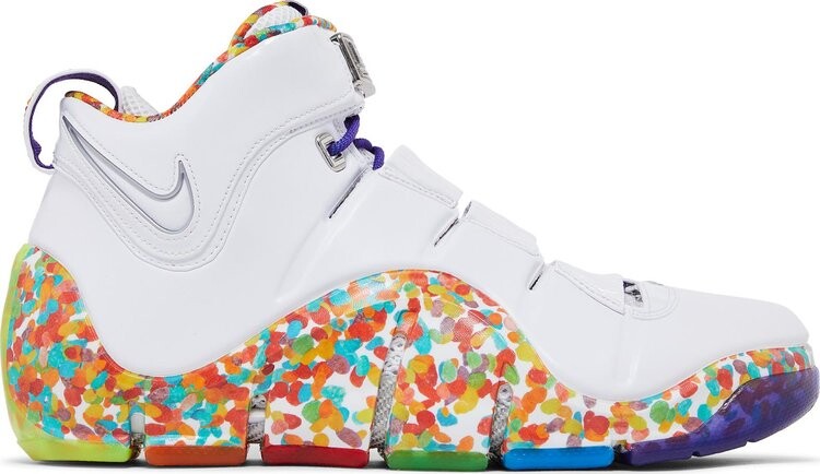 

Кроссовки Zoom LeBron 4 'Fruity Pebbles' 2024, белый