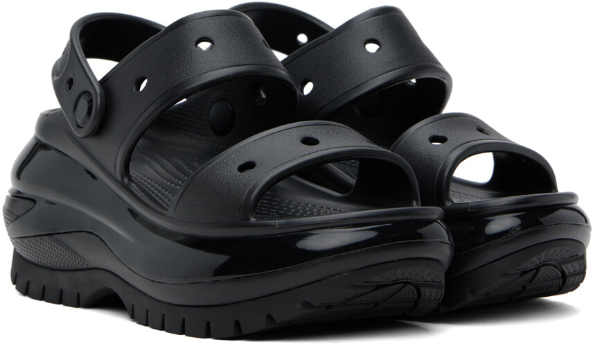 Сандалии Mega Crush Crocs, черный — фото 4