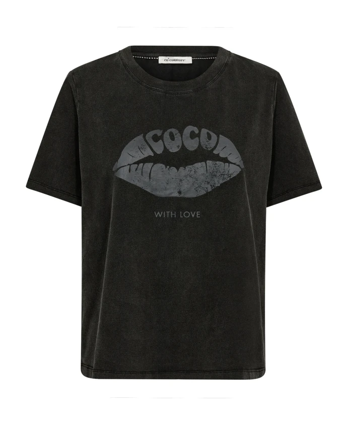 

Футболка Acid Kiss с принтом Co'Couture, черный