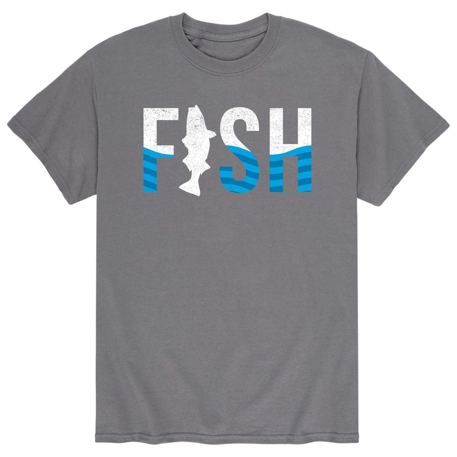 

Мужская футболка Fish Lake Fill Licensed Character