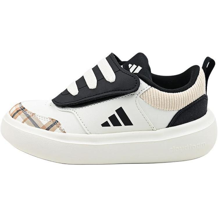 

Кроссовки детские Park St Breathable Low Top для тренировок Adidas, белый/черный