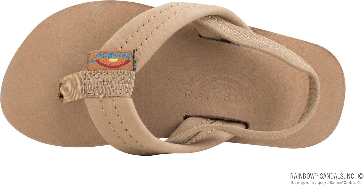 Детские сандалии Rainbow, однослойные, из высококачественной кожи Rainbow Sandals, коричневый — фото 3