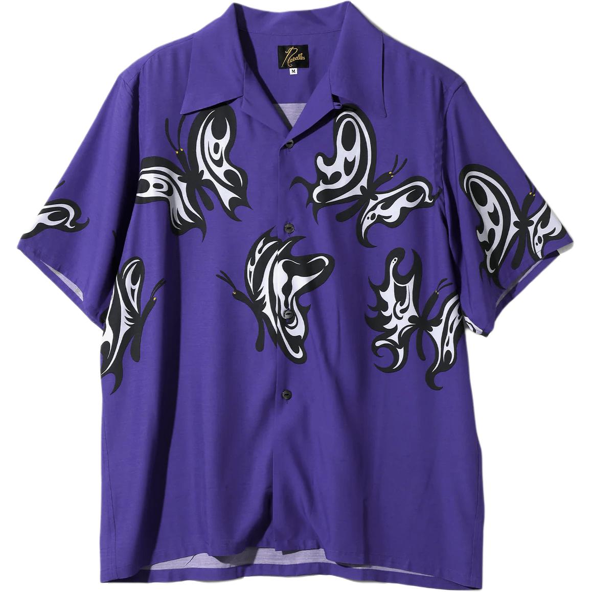 

Рубашка Kae Tanaka One Up с принтом Butterfly Needles, фиолетовый