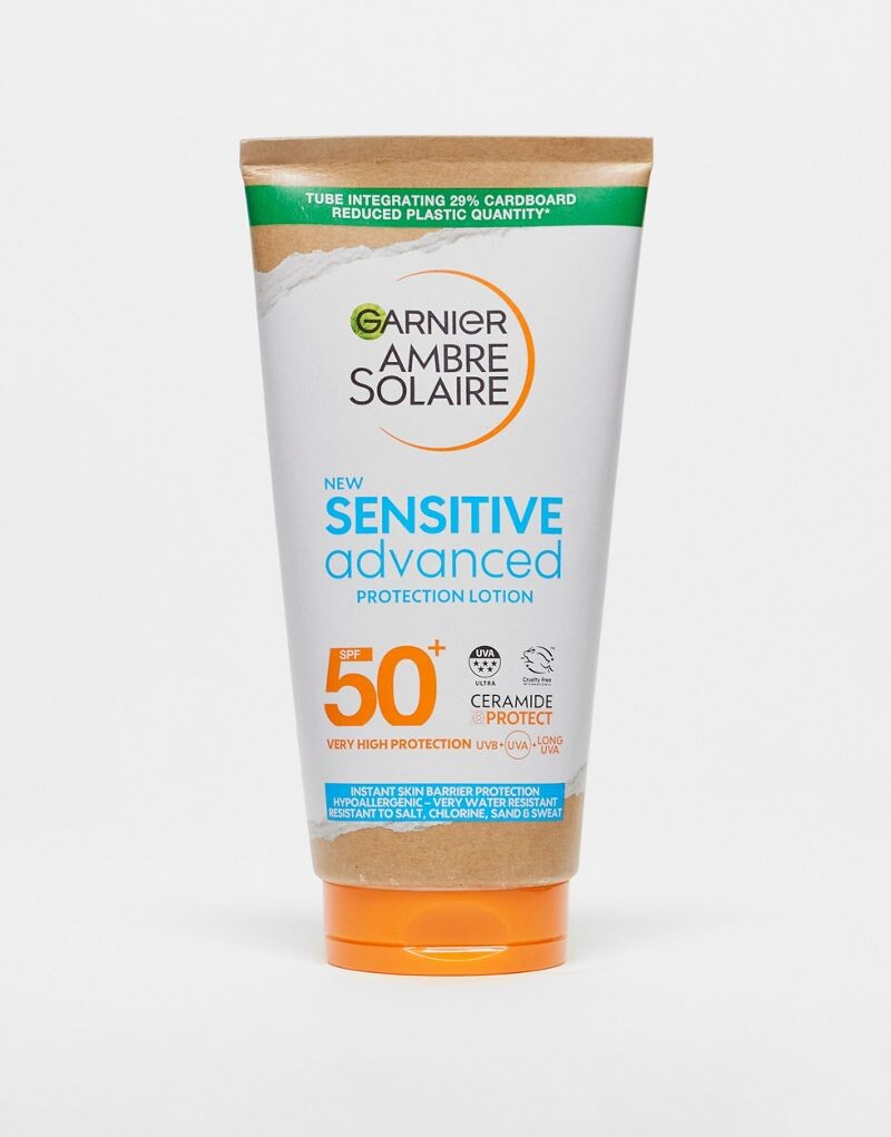 

Garnier Ambre Solaire SPF 50+ Sensitive Advanced гипоаллергенный солнцезащитный крем, 175 мл