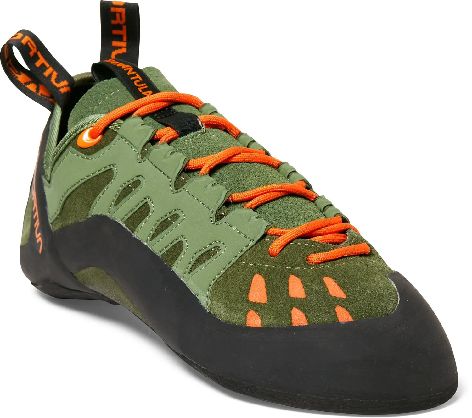Мужские скальные туфли Tarantulace La Sportiva, Olive/Tiger — фото 4