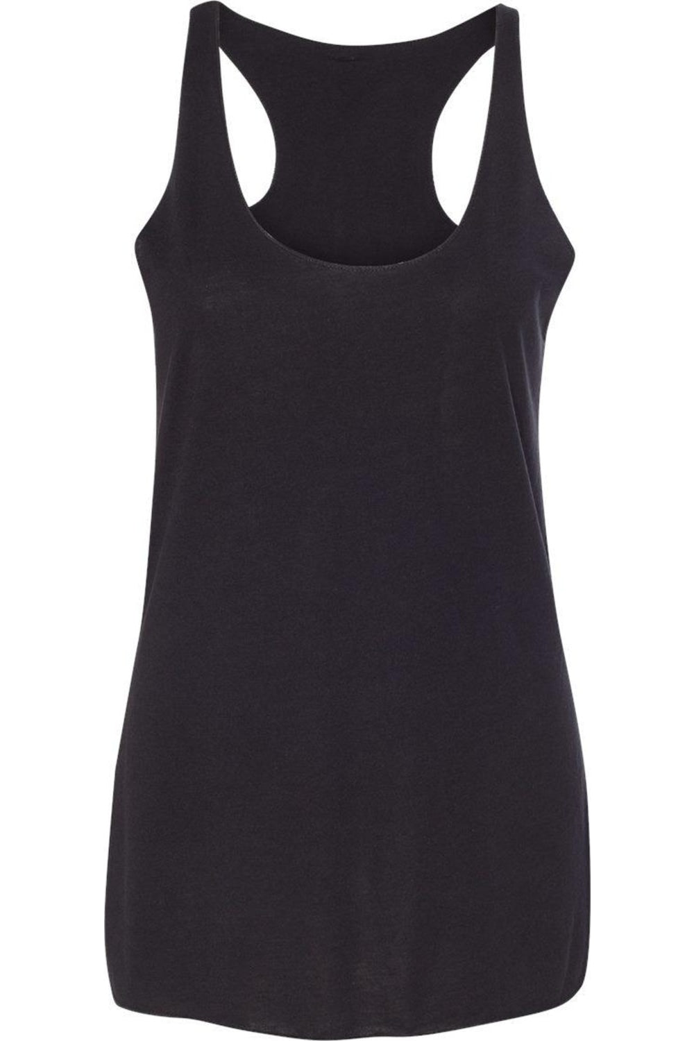 

Женская майка-борцовка BELLA + CANVAS Triblend, цвет solid black triblend