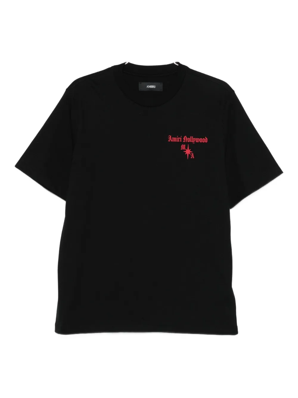 

Футболка с принтом логотипа Hollywood AMIRI, черный