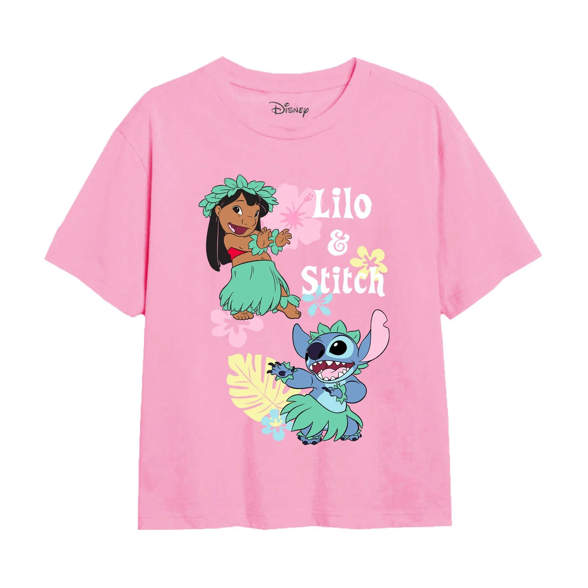 

Футболка Lilo & Stitch Hula Girl Disney, розовый