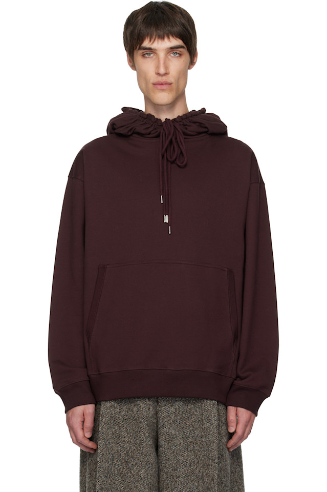 

Толстовка свободного кроя Dries Van Noten, Burgundy