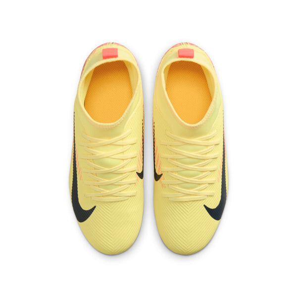 Кроссовки x kylian mbappe mercurial superfly 10 club fg mg Nike, оранжевый — фото 4