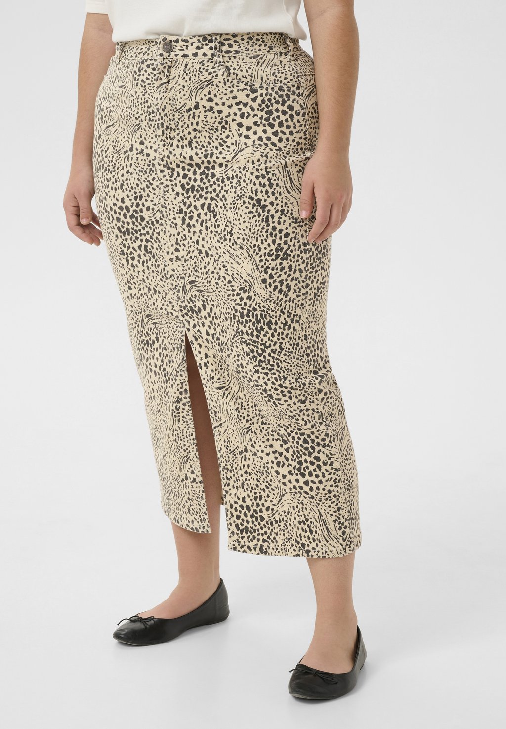 

Юбка-карандаш LISIA - Denim skirt Kaffe Curve, мультиколор