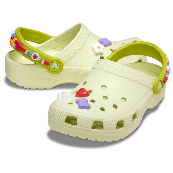 Классические детские сандалии-сабо для лаборатории Crocs, Neon Ocean — фото 3