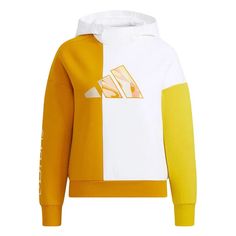 Толстовка женская Yellow с капюшоном Adidas