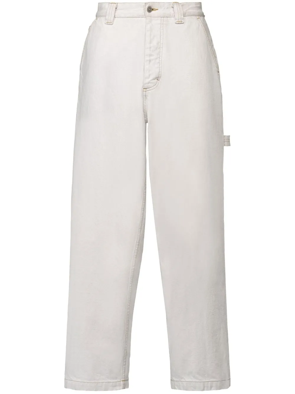 

Прямые джинсы Selvedge MAISON MARGIELA, белый