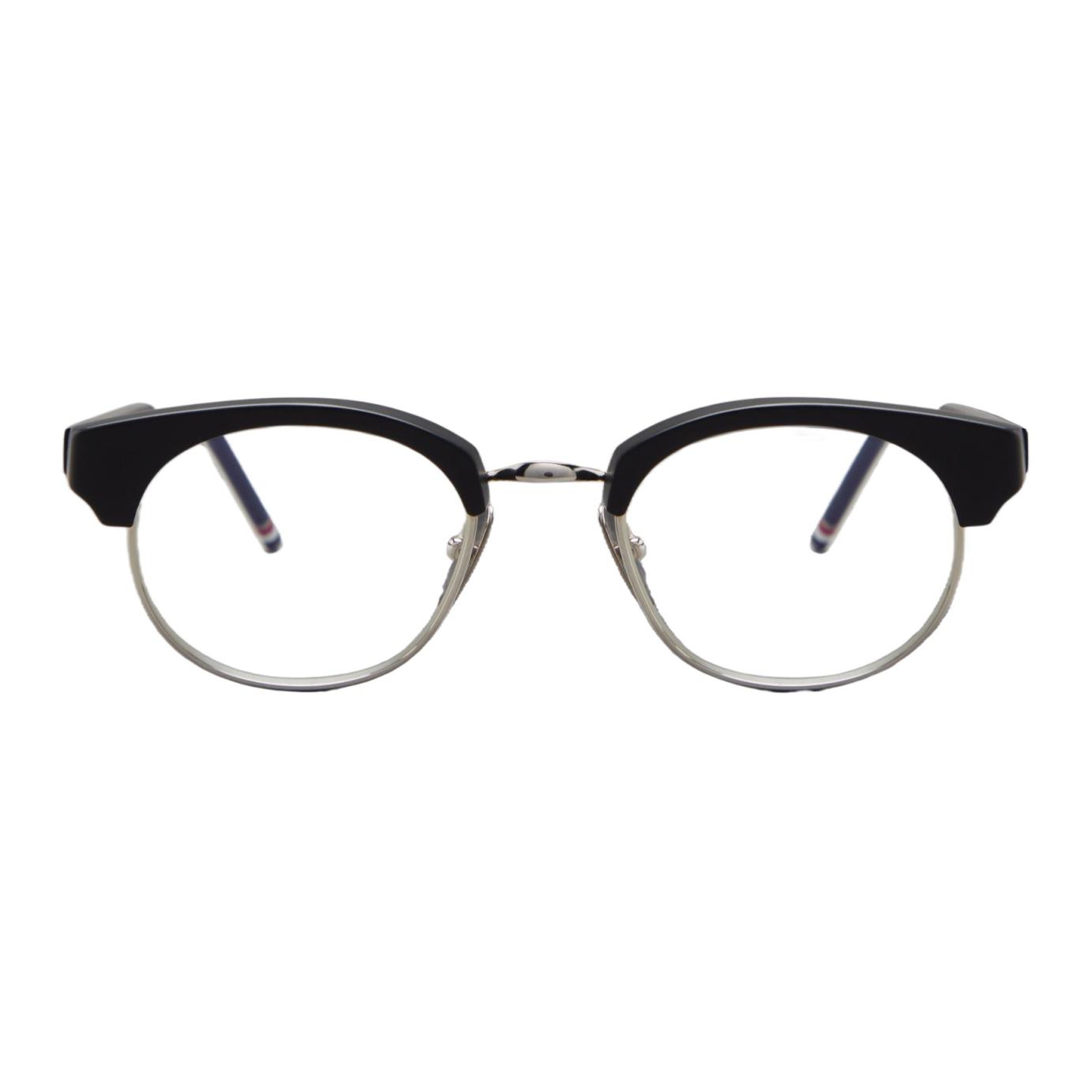 

THOM BROWNE Очки с круглой оправой, Black