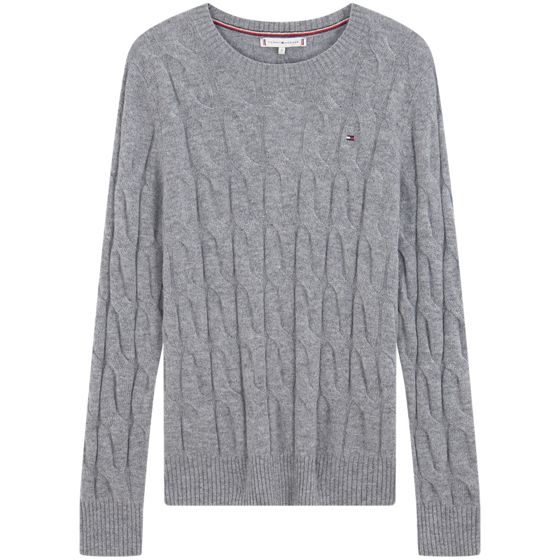 

Женский свитер Tommy Hilfiger, светло-серый