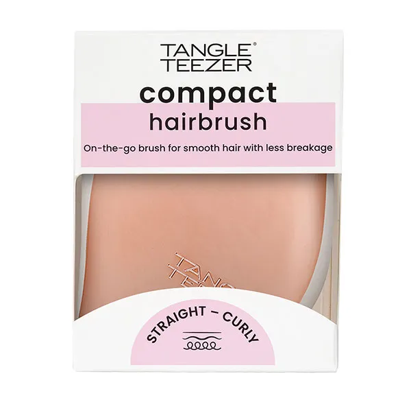 

Мини-щетка для волос Compact Tangle Teezer, цвет rosa oro