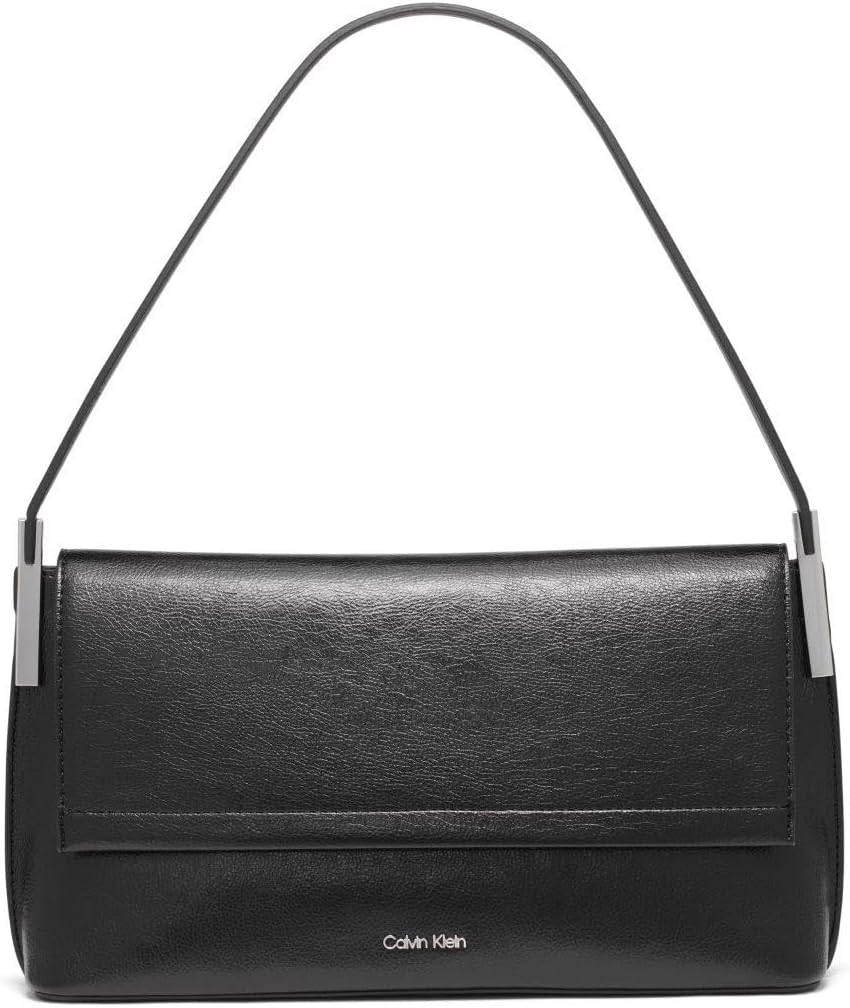 

Сумка-полуторка Calvin Klein Verne с клапаном, Black/Silver