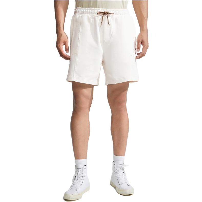 Повседневные шорты мужские Off White Calvin Klein, кремовый — фото 3