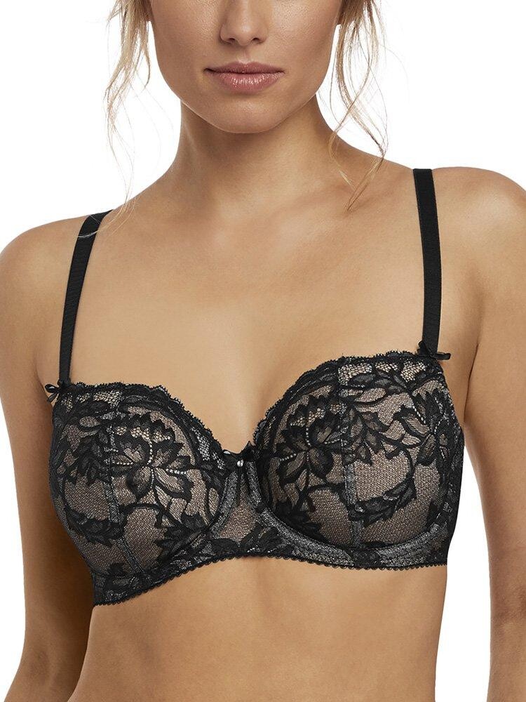 

Бюстгальтер Bronte с вертикальными швами Fantasie, черный