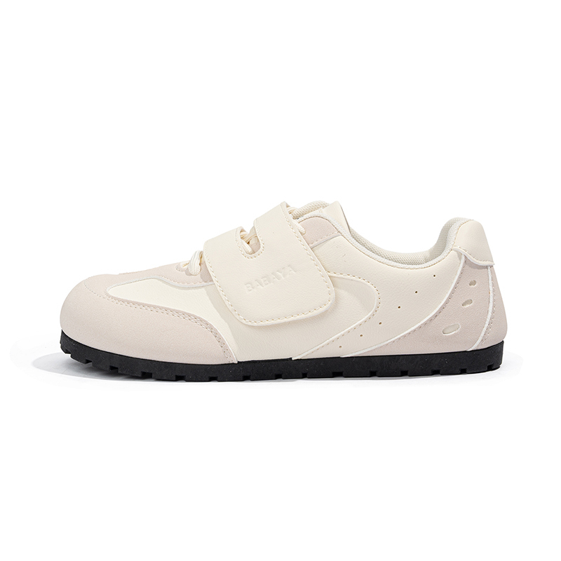 

Износостойкие нескользящие низкие детские повседневные туфли Beige для подростков Babaya, бежевый