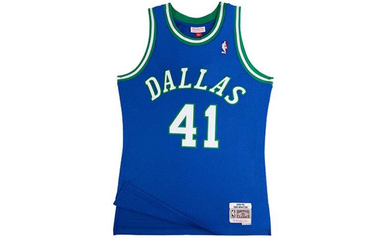 

Баскетбольная майка мужская синяя Mitchell Ness