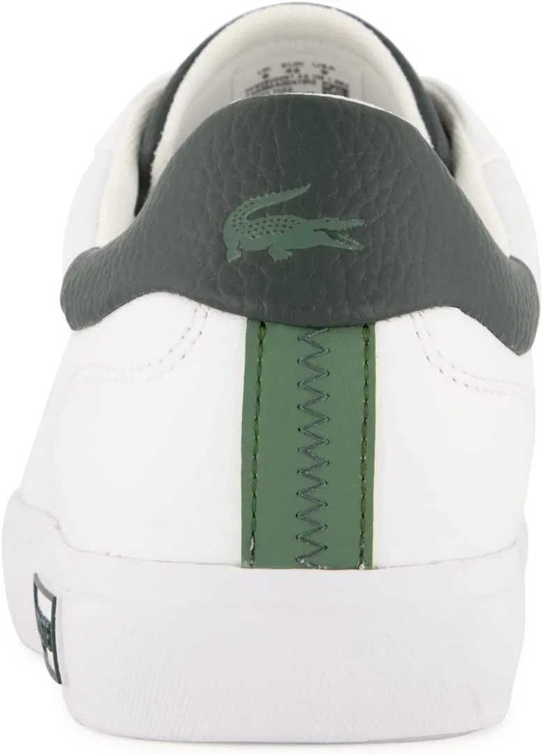 Lacoste Herren 45sma0041 вулканические кроссовки, 2-Wht Dk Green — фото 3