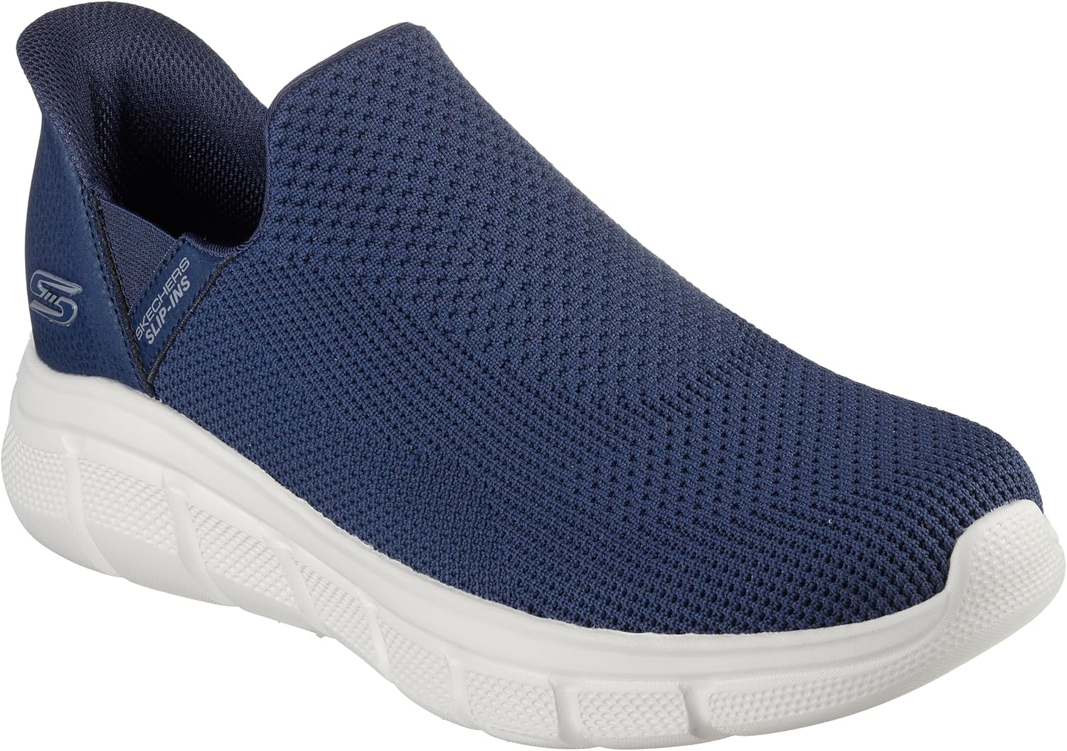 Мужские кроссовки Skechers B Flex - Elevated Edge с удобной вставкой без шнурков, темно-синий