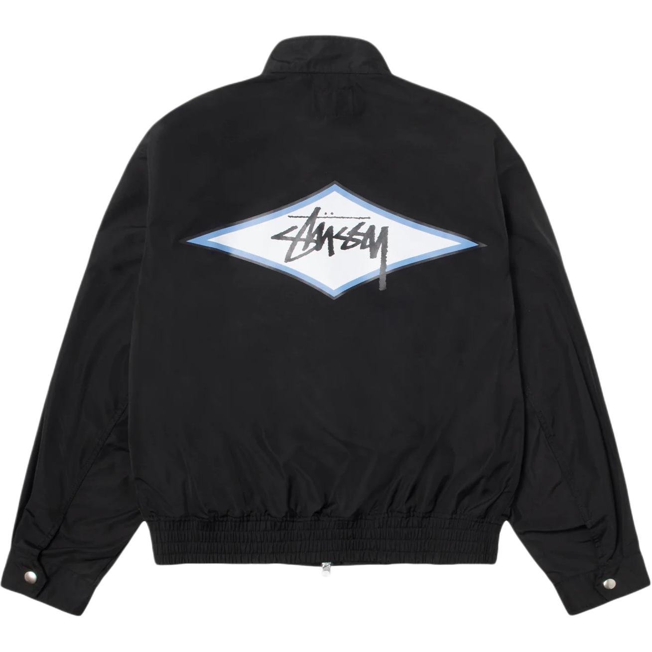 

Stussy Командная куртка Harrington для сёрфинга, Black