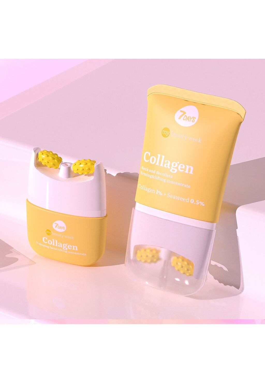 Сыворотка 7DAYS — MY BEAUTY WEEK COLLAGEN NECK AND DECOLLETE FIRMING & LIFTING CONCENTRATE COLLAGEN % + — фото 2