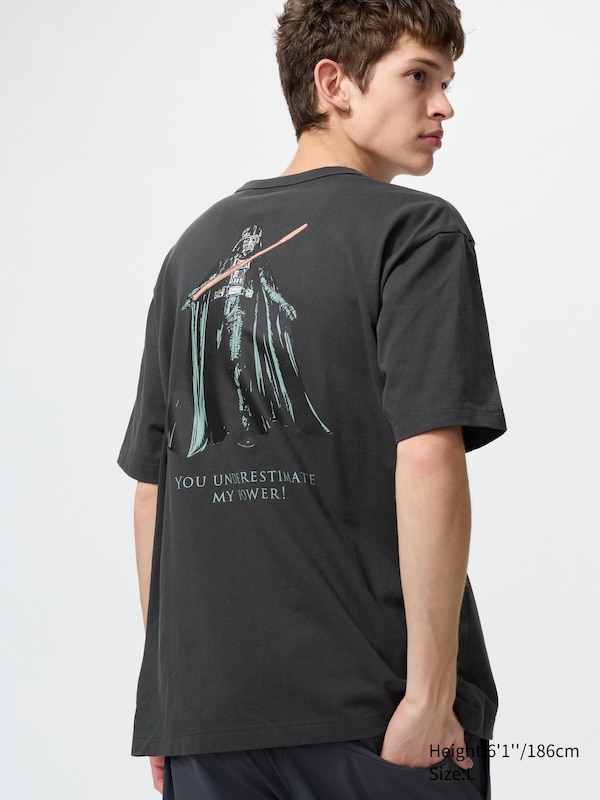 

Футболка UT Magic for All Icons Uniqlo, 08 dark grey, Серый, Футболка UT Magic for All Icons Uniqlo, 08 dark grey