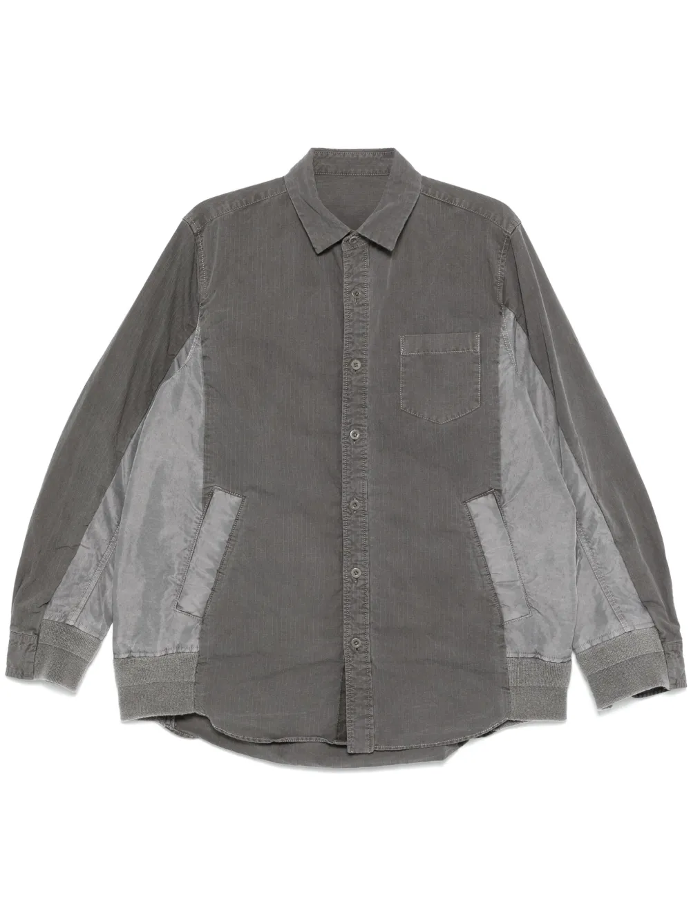 

Рубашка из рипстопа SACAI, серый