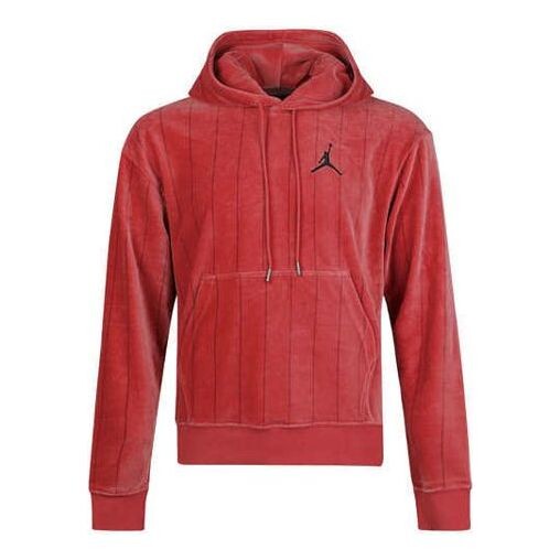 

Толстовка men's air stripe fleece red Air Jordan, красный