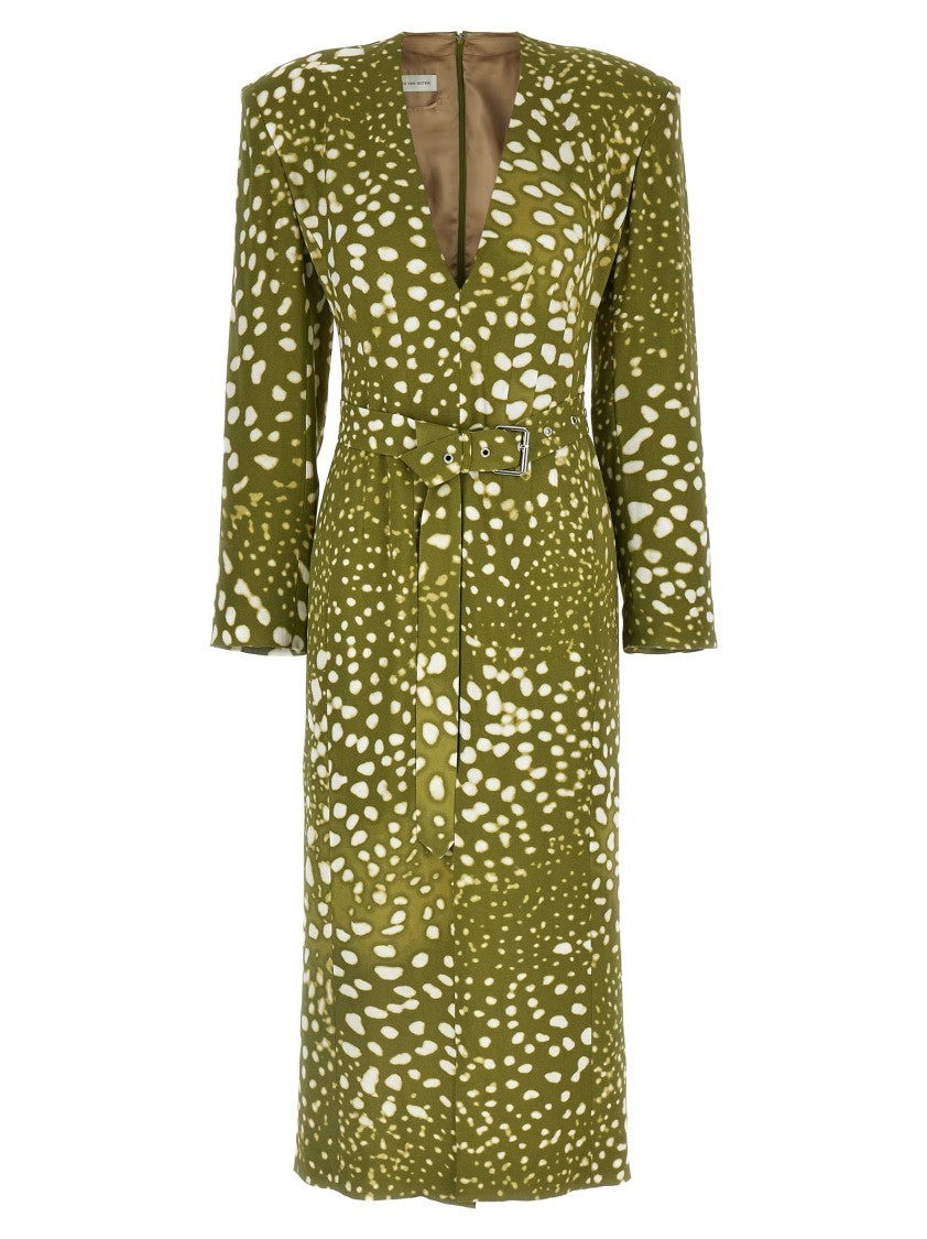 

Платье 'Dohana' Dries Van Noten, зеленый