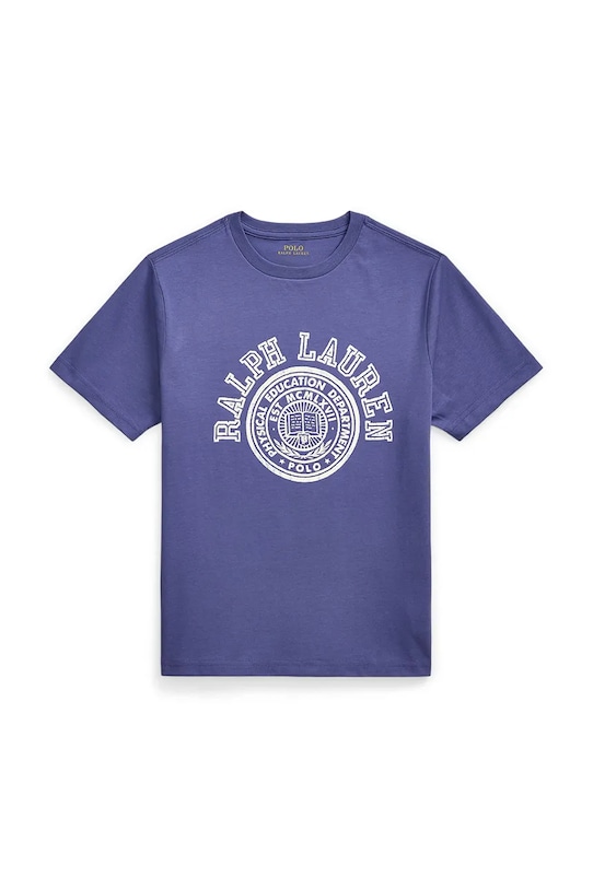 

Хлопковая футболка Polo Ralph Lauren, темно-синий