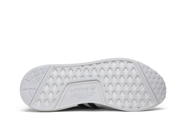 Кроссовки Adidas NMD_R1 'White Grey', белый — фото 4