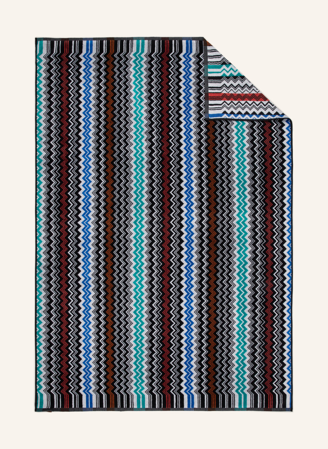 

Неоклассическое полотенце для душа, 100 х 150 см. Missoni Home, серый