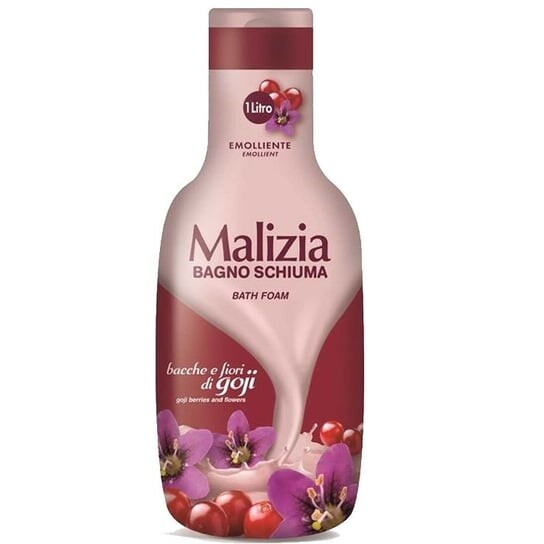 

Пена для ванн жидкая с ягодами годжи и цветами 1000мл Malizia