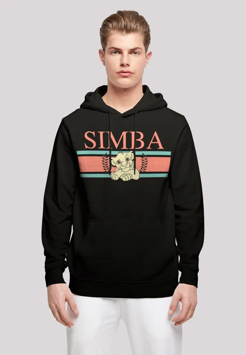 

Толстовка F4NT4STIC "Disney King Lion King Simba Stripes", принт, черный