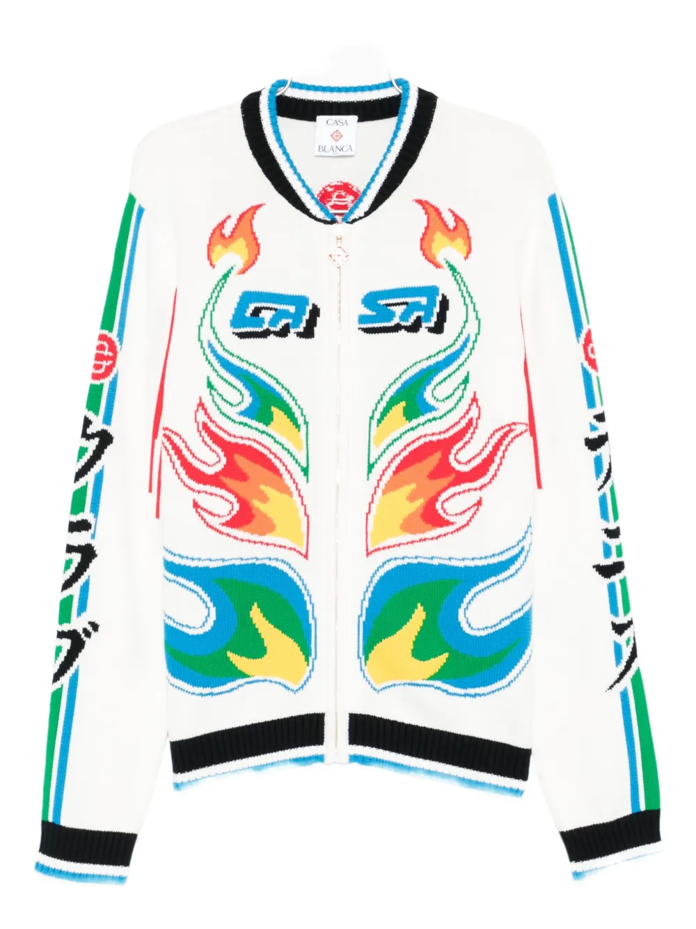 

Кардиган на молнии Flame Laurel CASABLANCA, белый