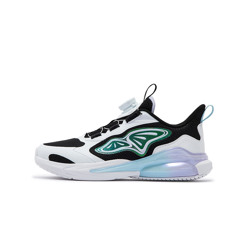 

XTEP Детские кроссовки с низким верхом, устойчивые к износу и скольжению, цвет: черный, синий