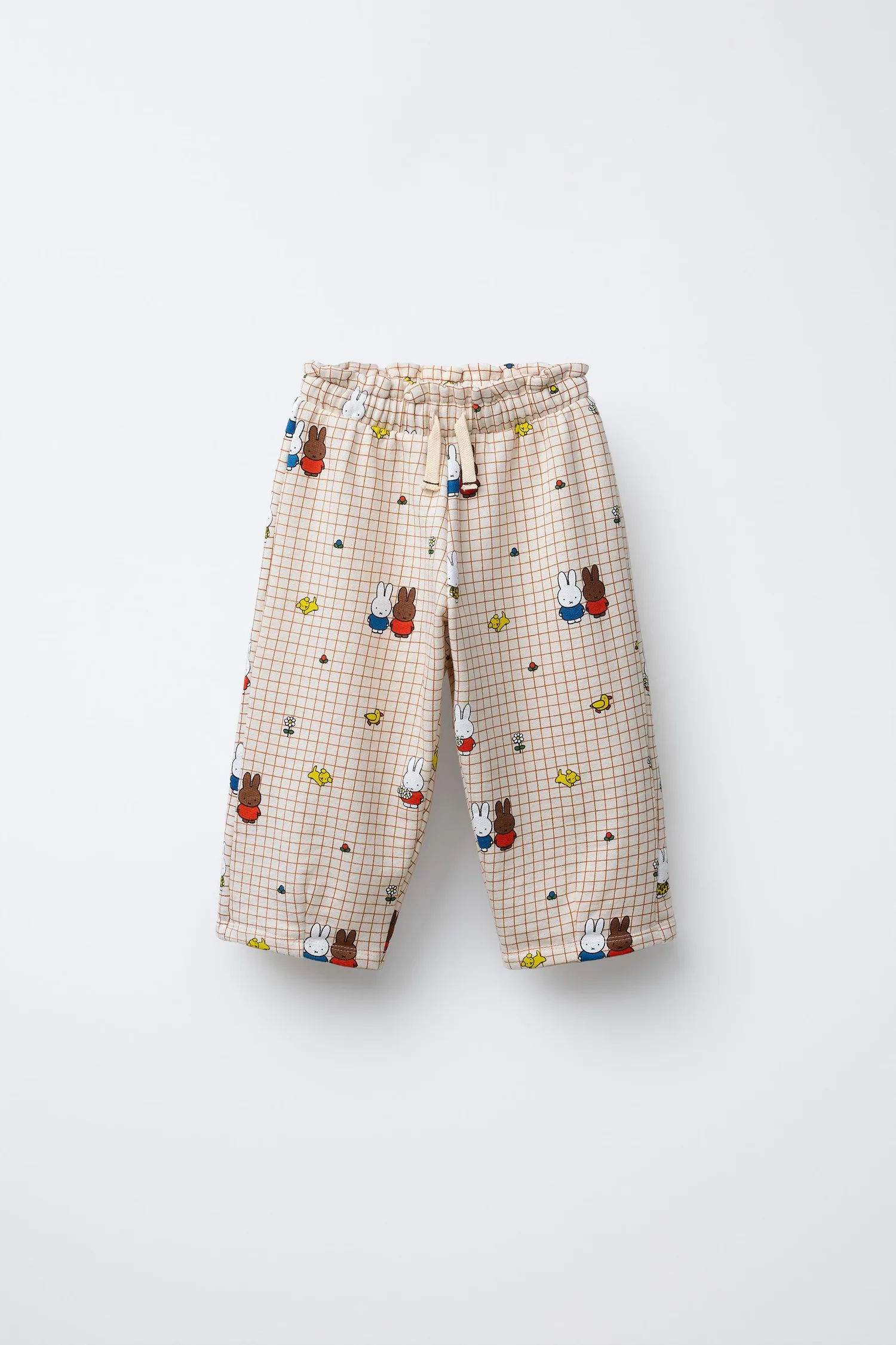 Плюшевые брюки miffy mercis bv © Zara, экрю