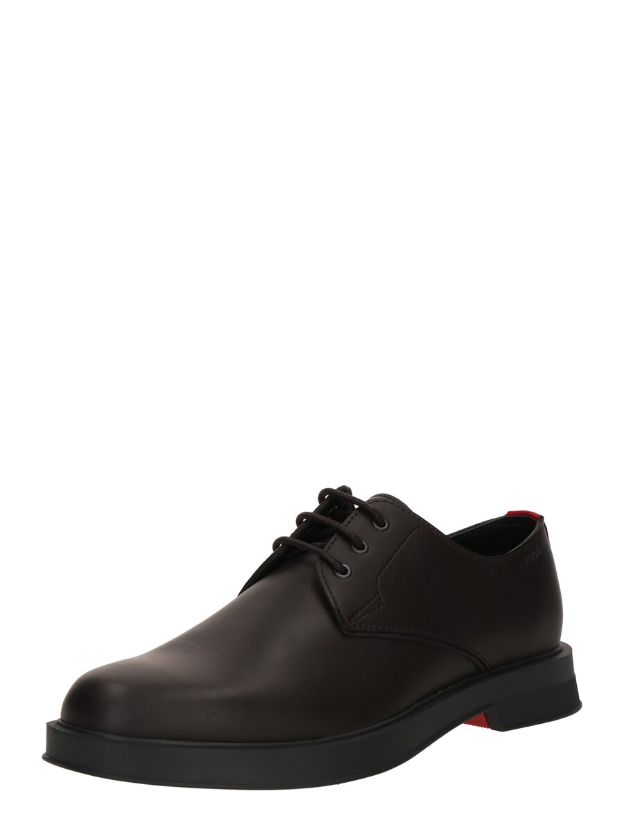 

Повседневные туфли на шнурках HUGO Lace-Up Shoes Lenner, темно-коричневый